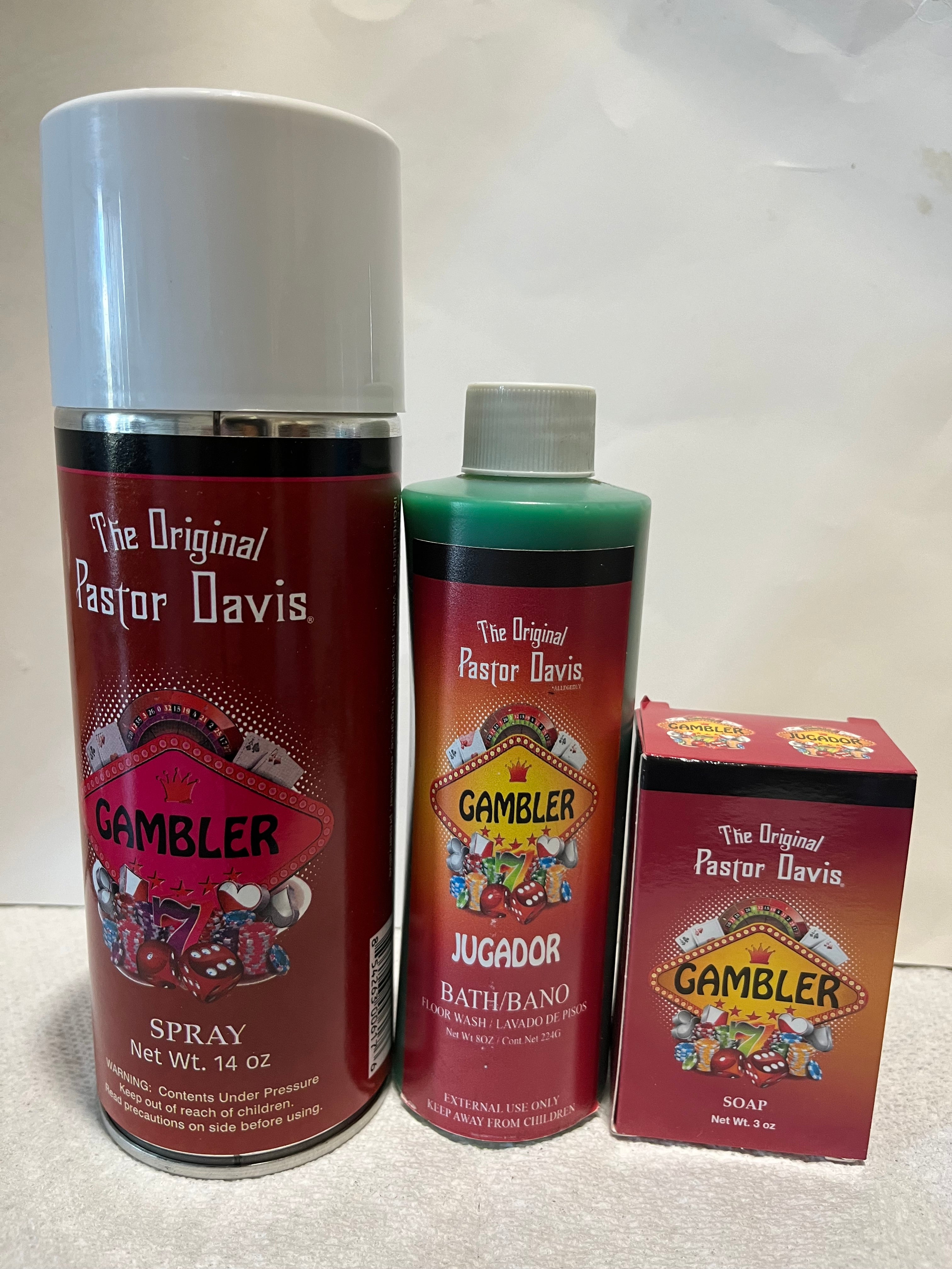 Untitled The Original Pastor Davis Gambler Spray,,  Gambler | Soap