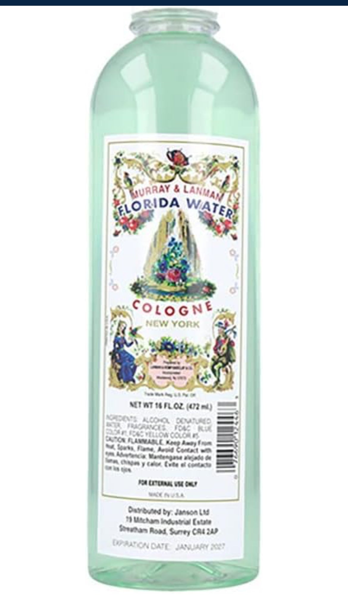 Murray & Lanman Florida Water, 16 Fluid Ounce