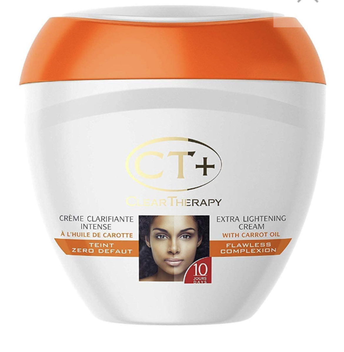 Extra Lightening Cream With Carrot Oil (400 ml) by CT+ (CTP-CCREAMJAR)