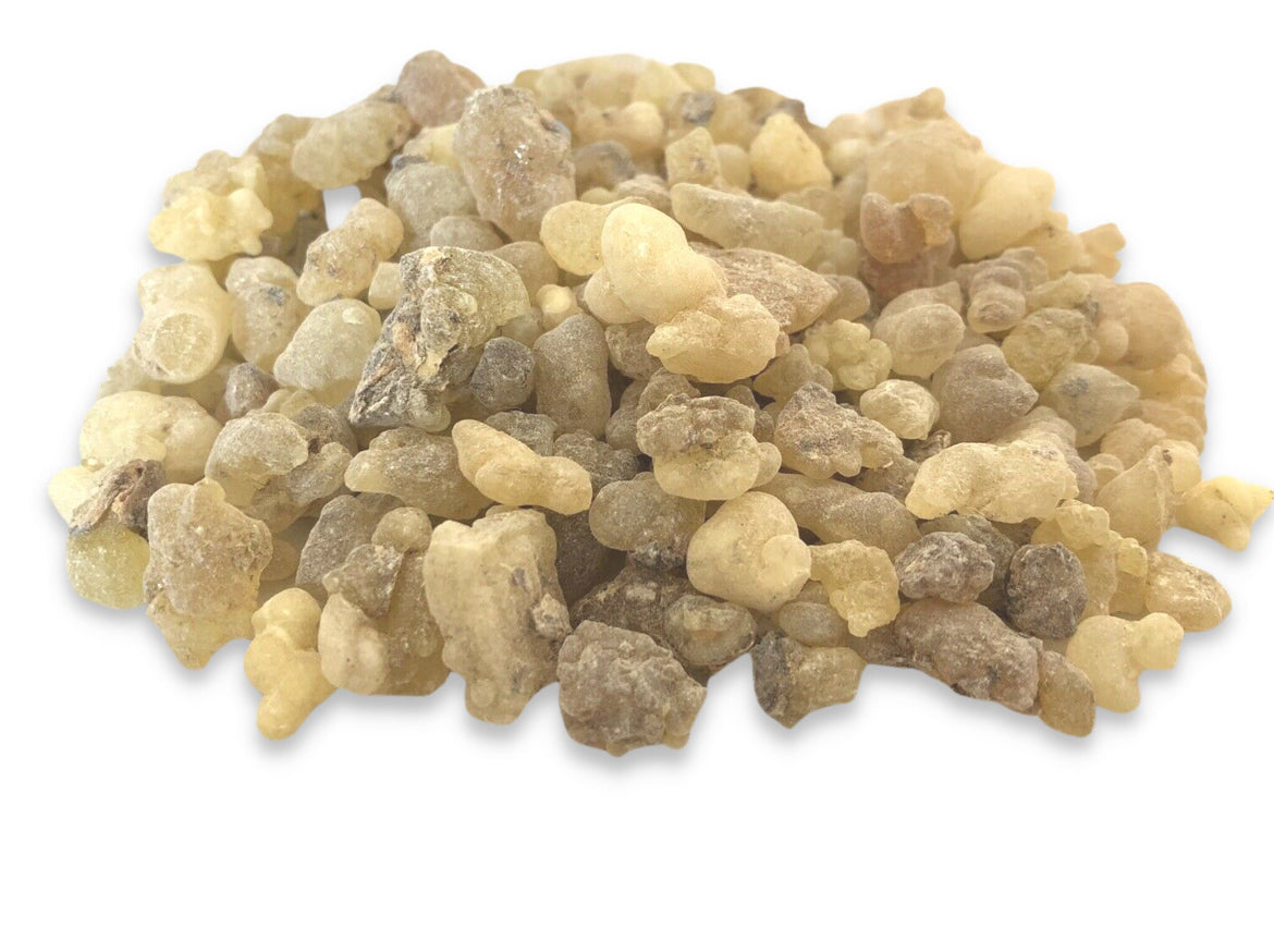 Frankincense Resin Incense - 100% Pure Natural Organic Grade A Premium Quality Granular No Fillers Burning (Church Incense) | ButterCrafters(Ansan)