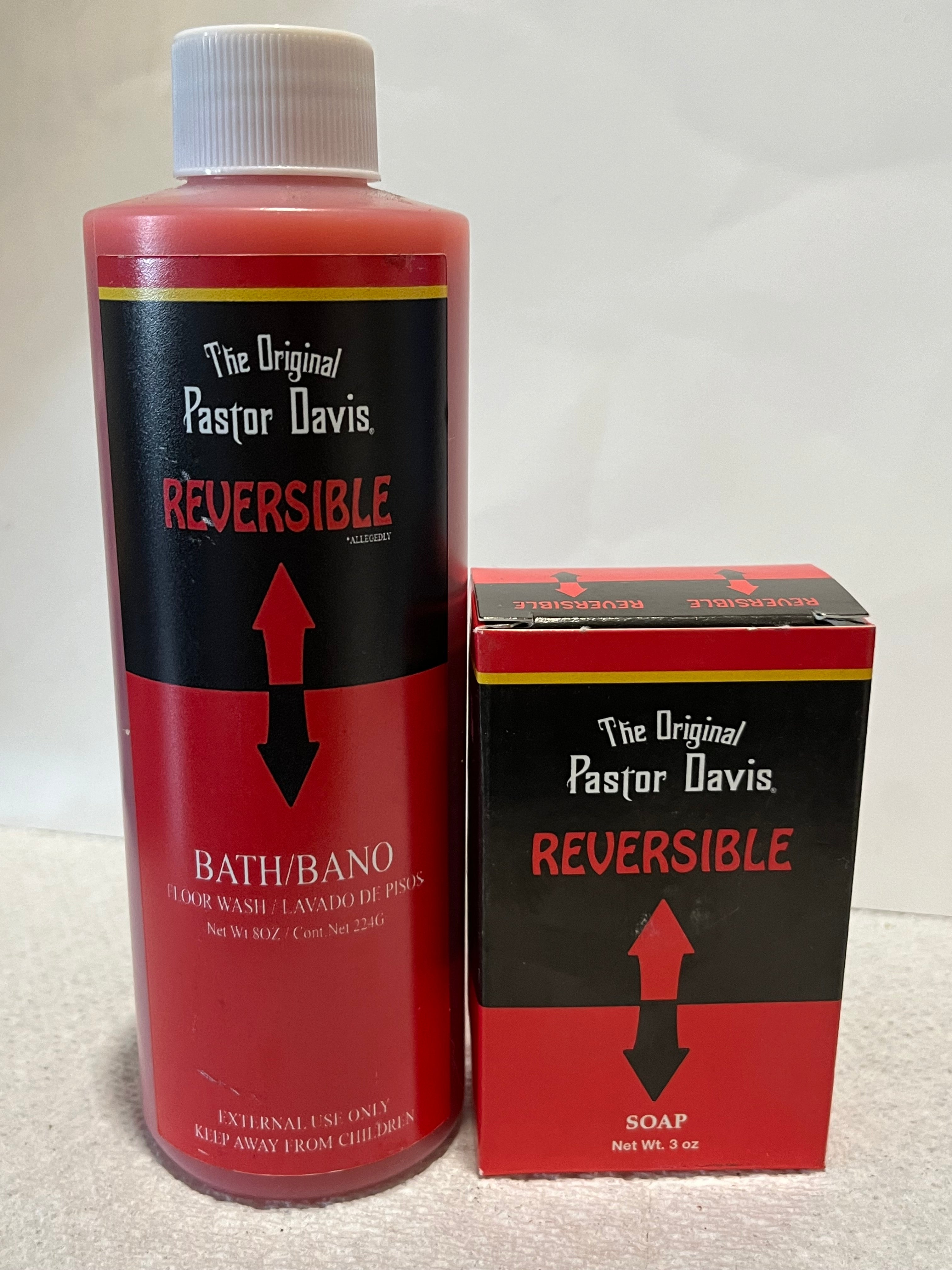 Reversible | The Original Pastor Davis Spritual Soap |Bath/ Bano