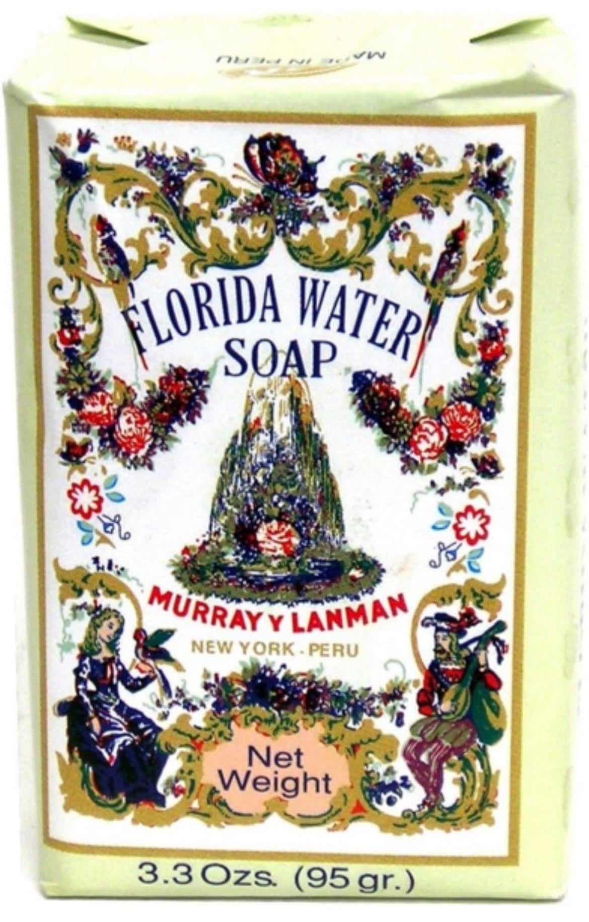 Florida Water Bar Soap 3.3 oz (Pack of 3