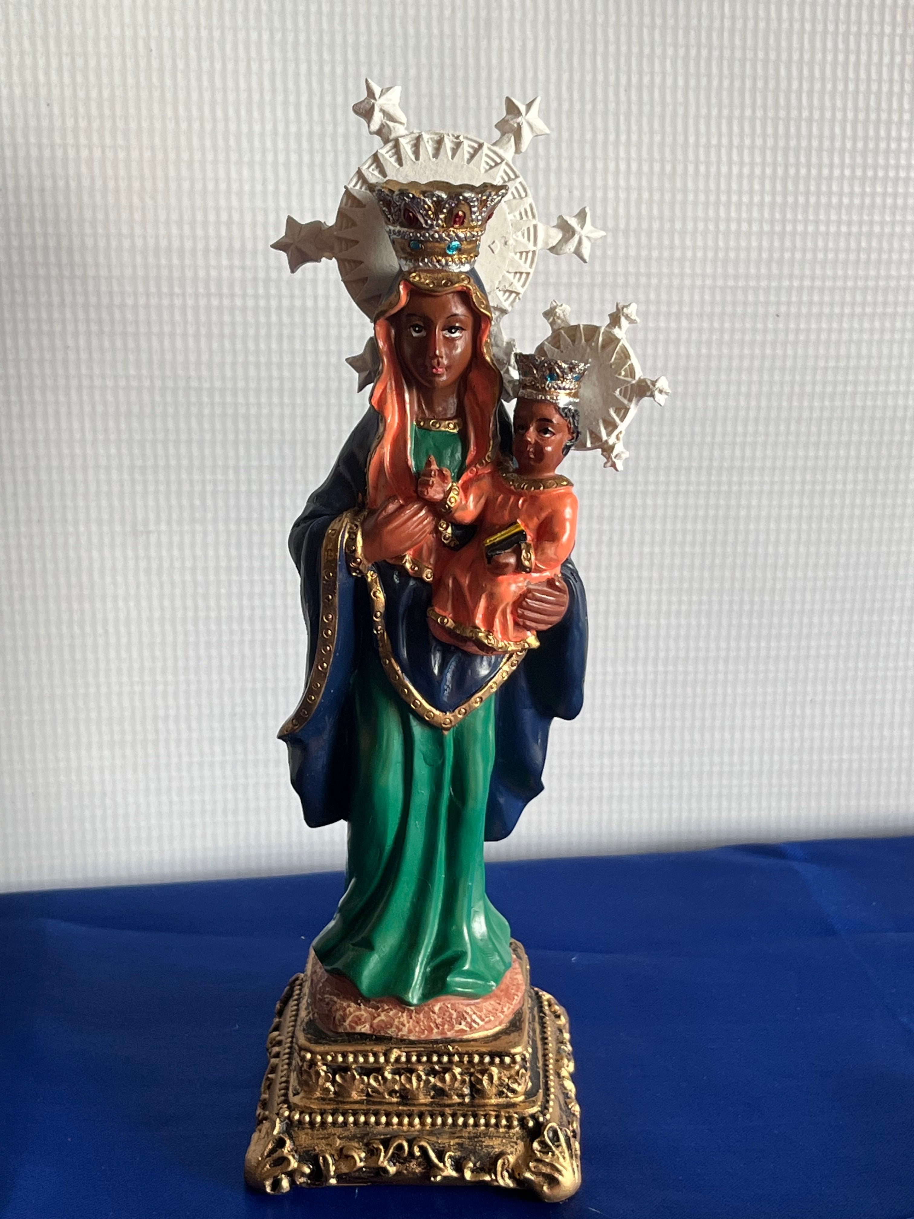 Santa Barbara Africana - African Saint Barbara 8”.   Maîtresses Erzulie Dantor Statue