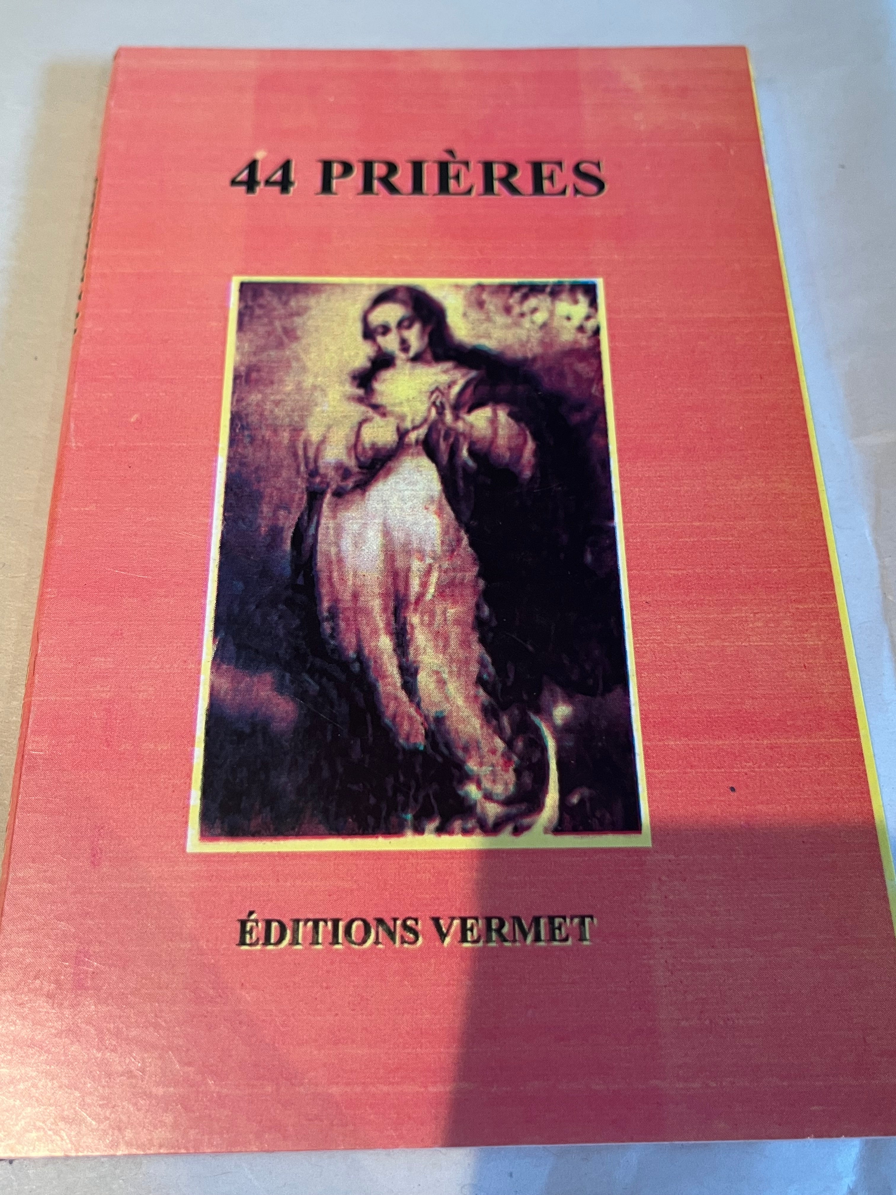 livre 44 prières